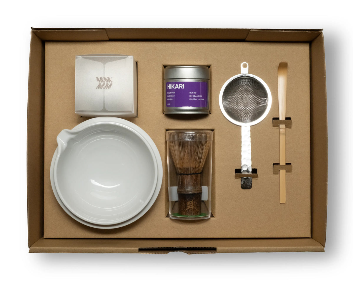 Matcha Mate's EVERYTHING KIT with HIKARI Matcha Powder 30g
