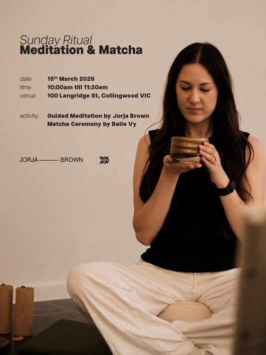 Meditation & Matcha — Sunday Ritual MARCH