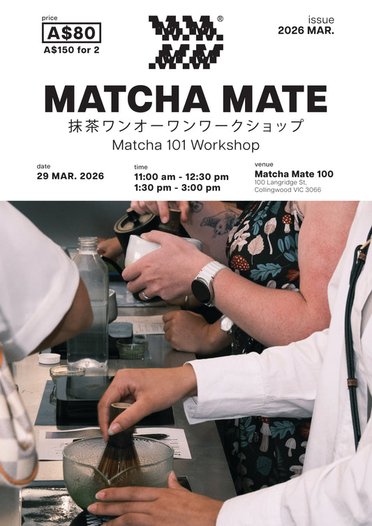 Matcha 101 with Belle - March 2026