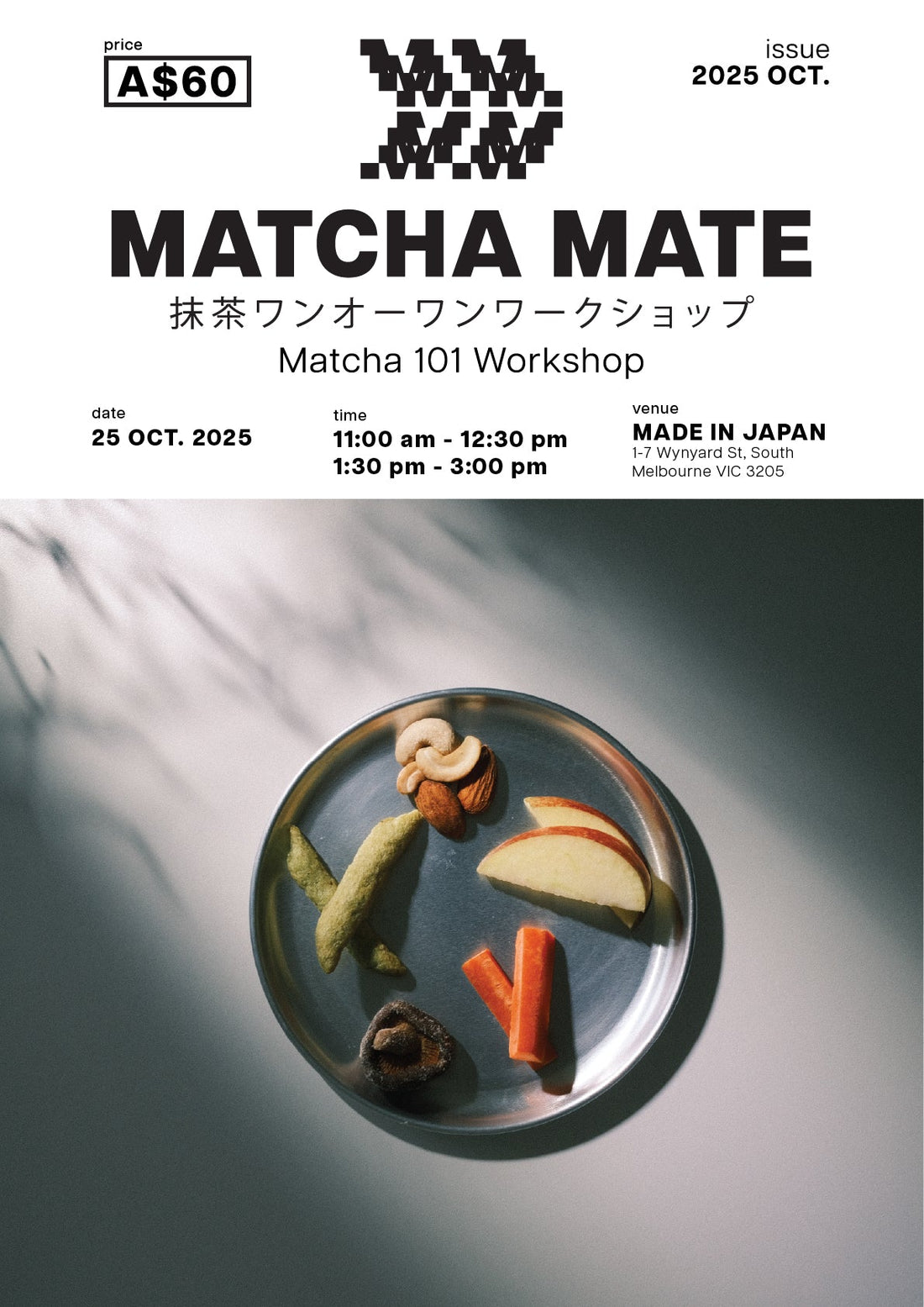 Matcha 101 Workshop October 2025