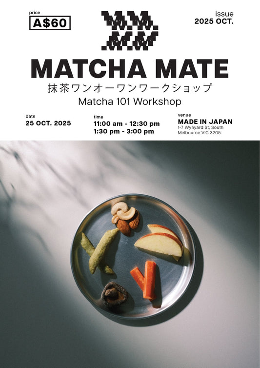 Matcha 101 Workshop October 2025