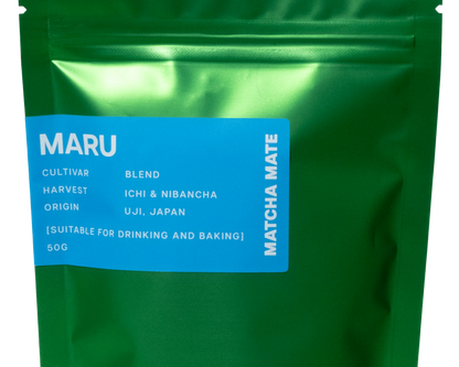 Matcha Mate's MARU First and Second-Harvest Matcha Blend 50G