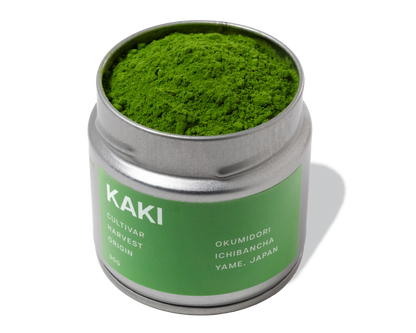 Matcha Mate's KAKI First-Harvest Yame Single Cultivar Okumidori Matcha 30G