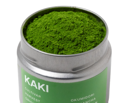 Matcha Mate's KAKI First-Harvest Yame Single Cultivar Okumidori Matcha 30G