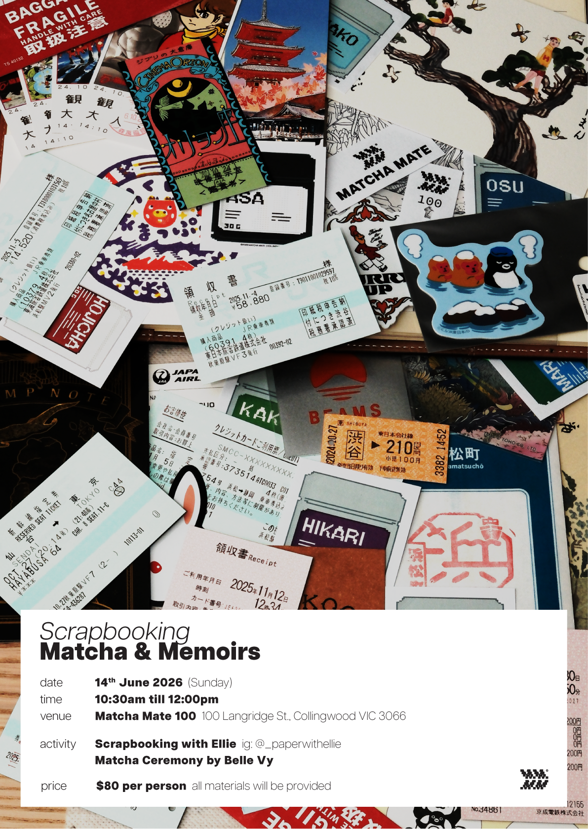 Scrapbooking Matcha and Memoirs