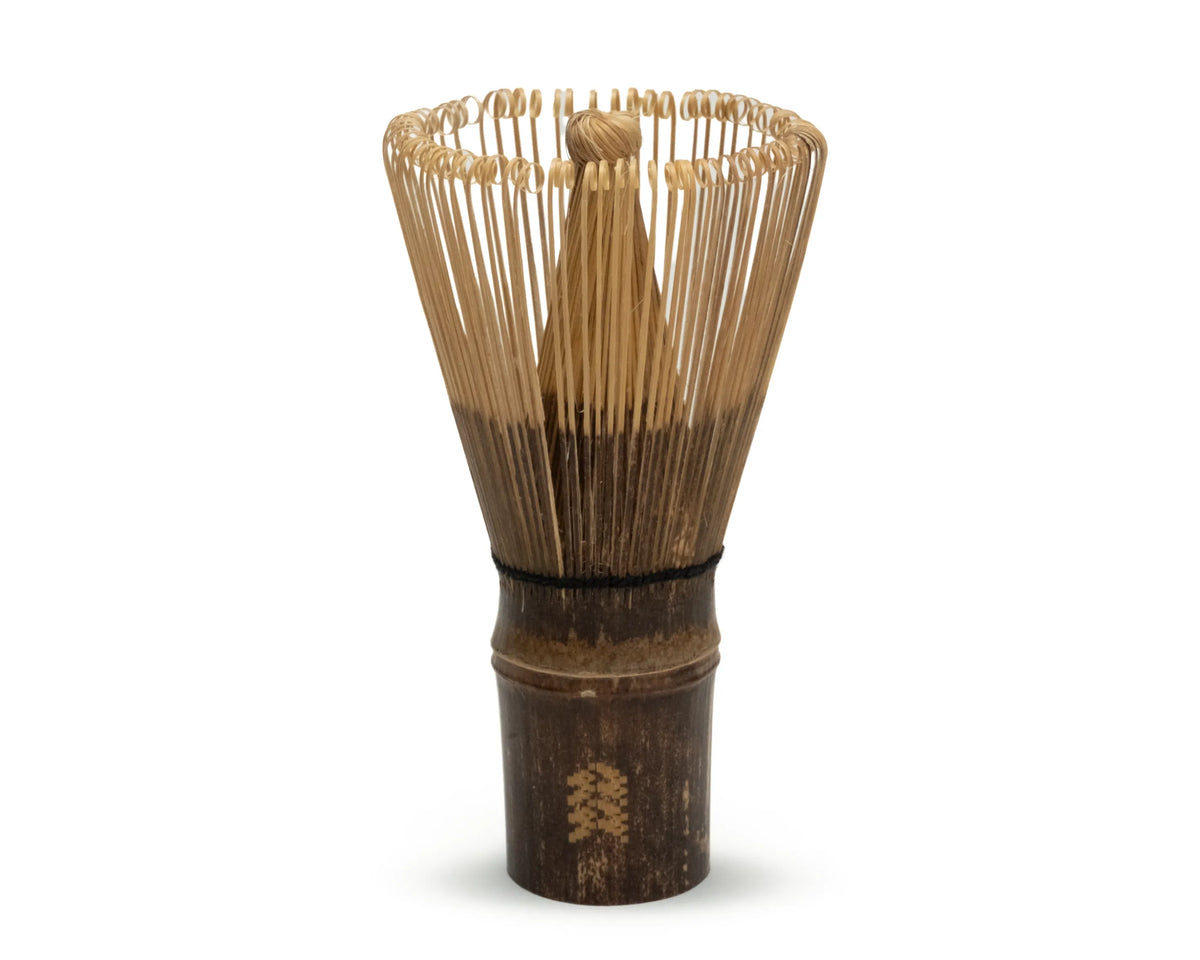 Matcha Mate's 100 Prong Purple Bamboo Chasen