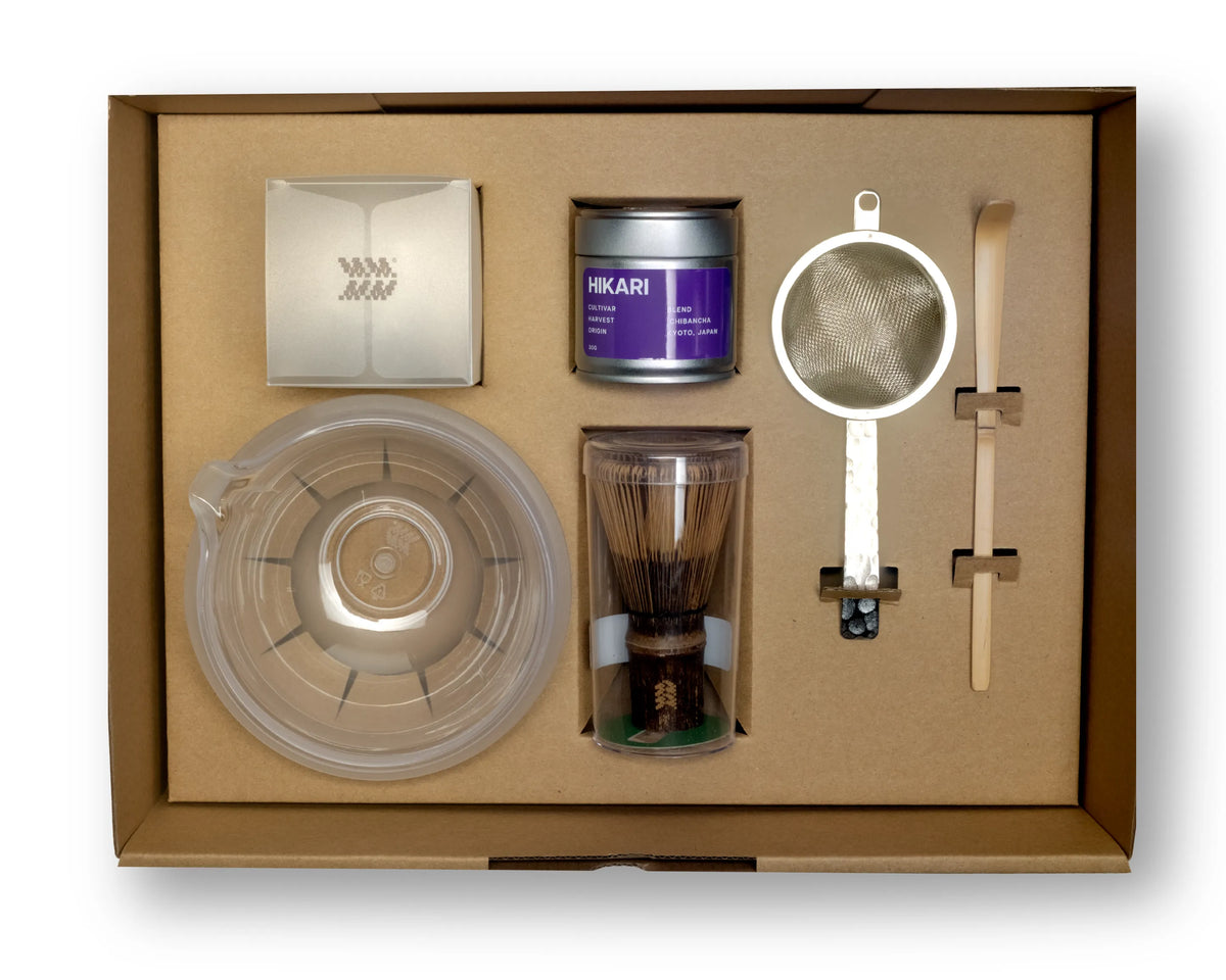 Matcha Mate's EVERYTHING KIT with HIKARI Matcha Powder 30g