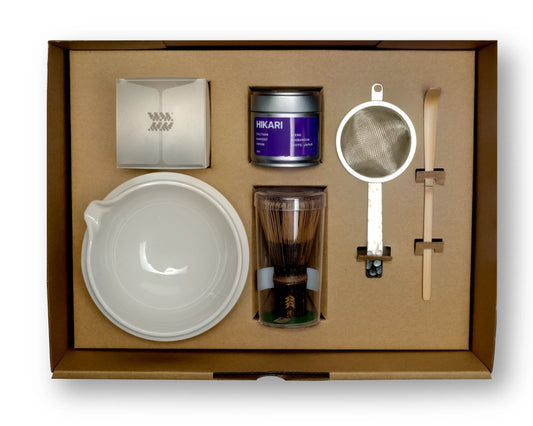 Matcha Mate's EVERYTHING KIT with HIKARI Matcha Powder 30g